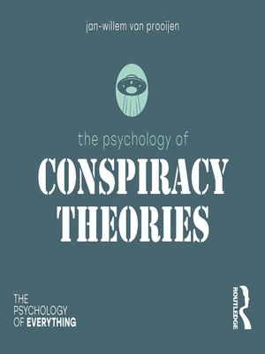 cover image of The Psychology of Conspiracy Theories